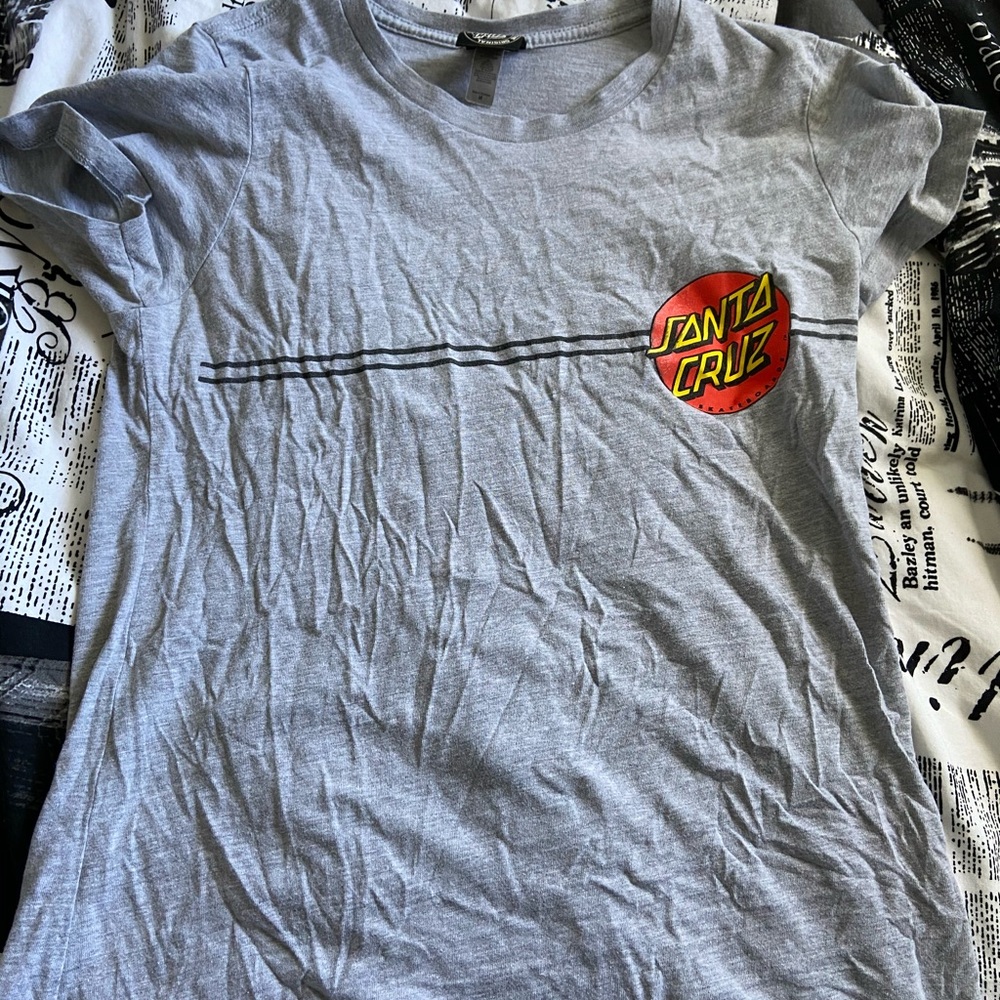 Grey Santa Cruz shirt